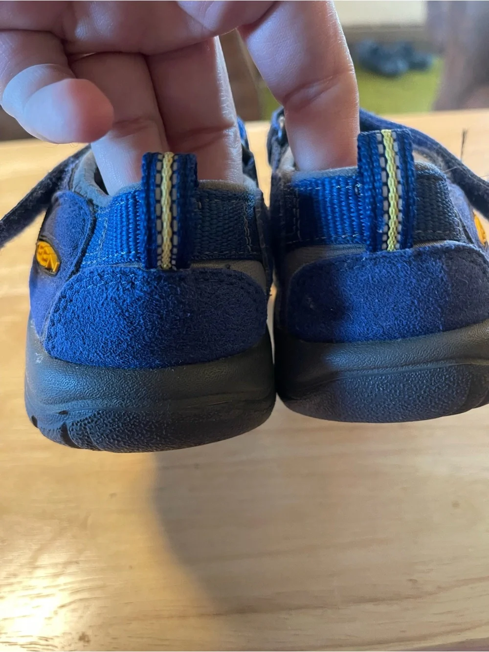 Keen Newport H2 Hiking Sandals Size 13 Youth Blue Water Shoes Casual Outdoor